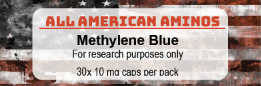 Methylene Blue 10 mg (30 caps)